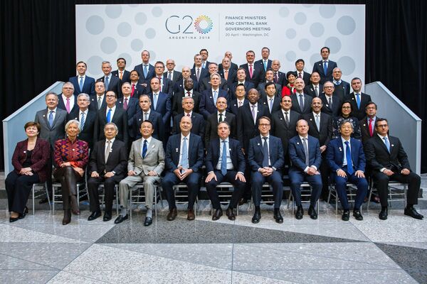 Министры финансов и глав центробанков стран Большой двадцатки (G20)