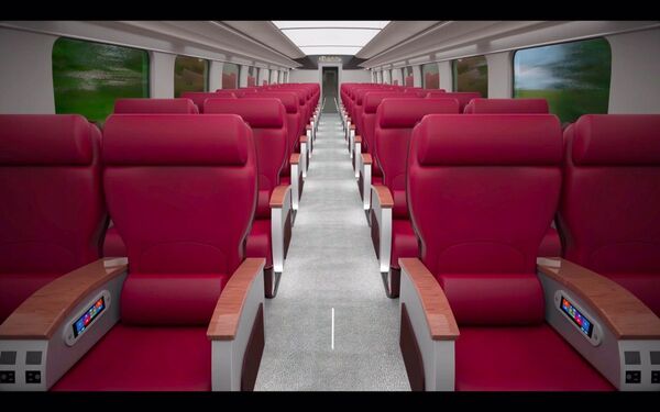 Концепт высокоскоростного поезда для России