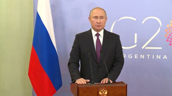 Владимир Путин на саммите G20 в Аргентине