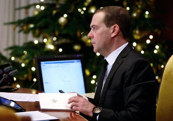 %Премьер-министр РФ Д. Медведев провел заседание президиума Совета при президенте РФ