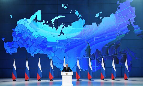 %Ежегодное послание президента РФ В. Путина Федеральному Собранию
