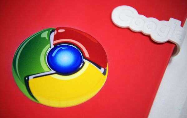 %Блокнот с логотипом Google Chrome