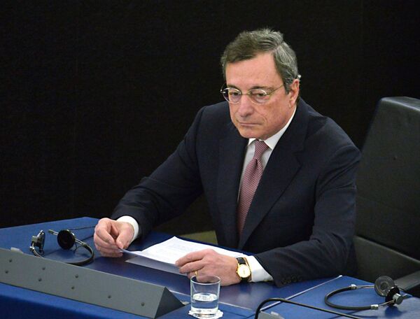 %Глава ЕЦБ Марио Драги
