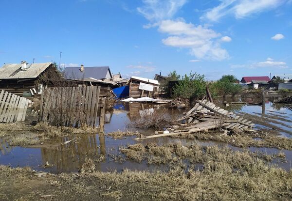 %Последствия паводка в Иркутской области