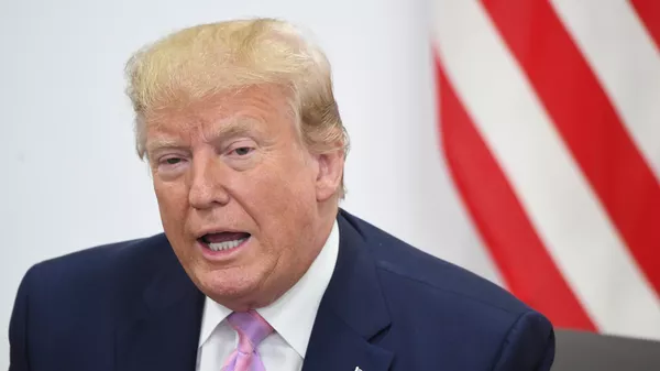 %Президент США Дональд Трамп