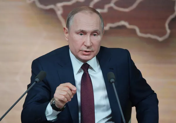 Ежегодная большая пресс-конференция президента РФ В. Путина