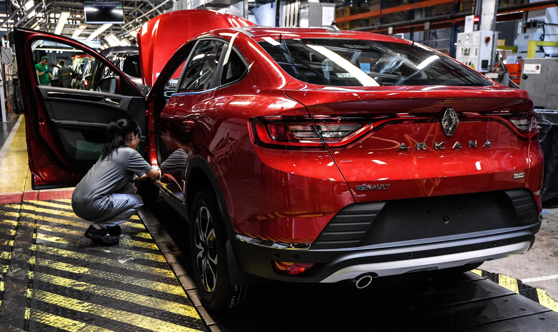 %Производство автомобилей Renault Arkana - ПРАЙМ, 1920, 15.09.2020
