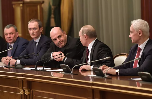 %Заседание обновленного правительства РФ