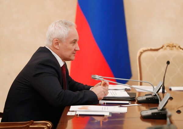Первый заместитель председателя правительства РФ Андрей Белоусов