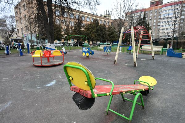 Детская площадка в Подольске