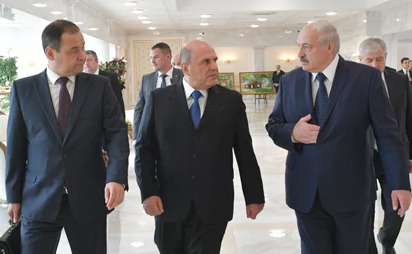 Визит Михаила Мишустина в Минск