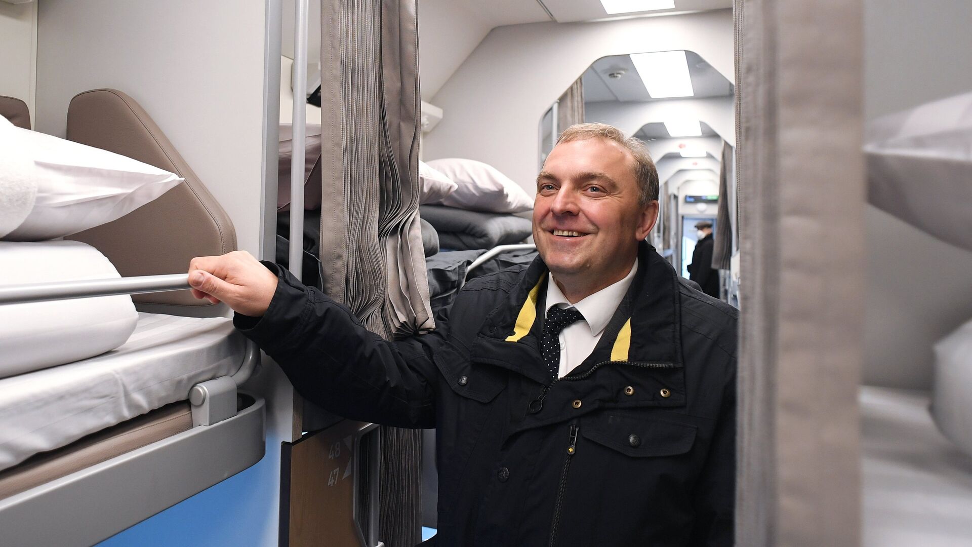 Презентация концепта нового плацкартного вагона Презентация концепта нового плацкартного вагона - ПРАЙМ, 1920, 23.01.2023