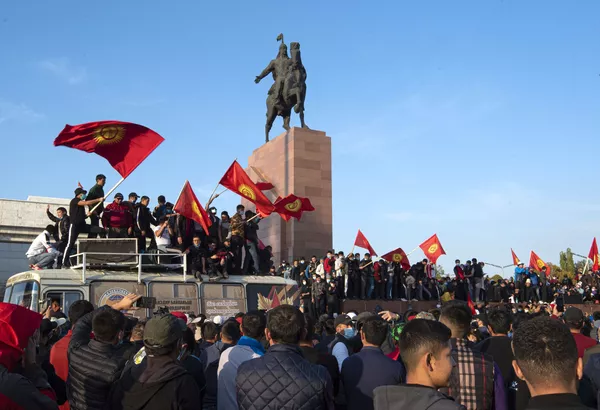 Акция протеста в Бишкеке