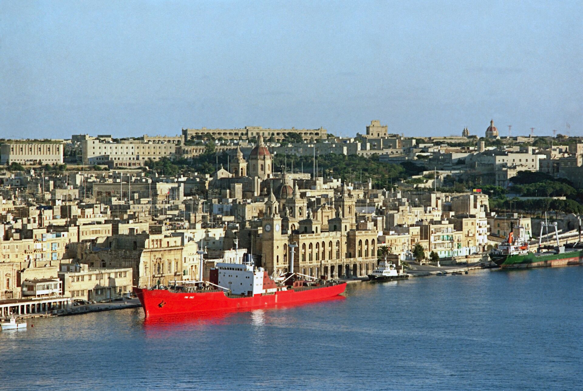  Вид на столицу Республики Мальта город Валетта - ПРАЙМ, 1920, 12.01.2021