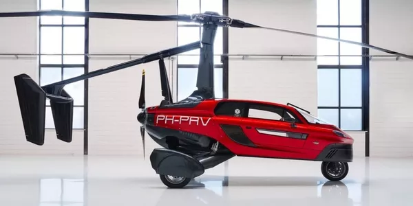 %Летающий автомобиль PAL-V Liberty