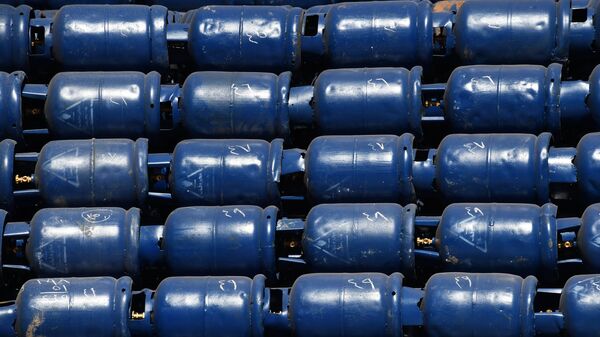 Завод по производству газовых баллонов в г. Сфира провинции Алеппо