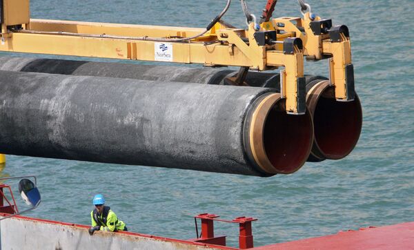 Cтроительство газопровода Северный поток (Nord Stream)