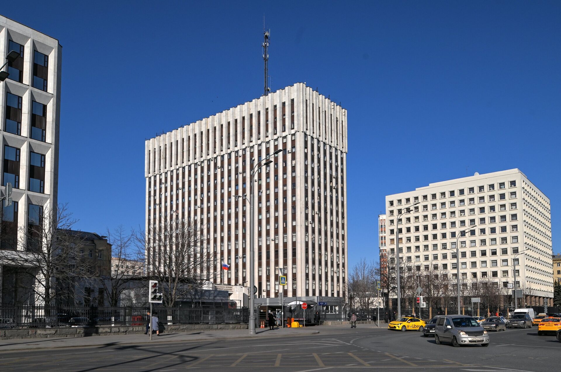 Здание Министерства юстиции РФ в Москве - ПРАЙМ, 1920, 20.01.2023