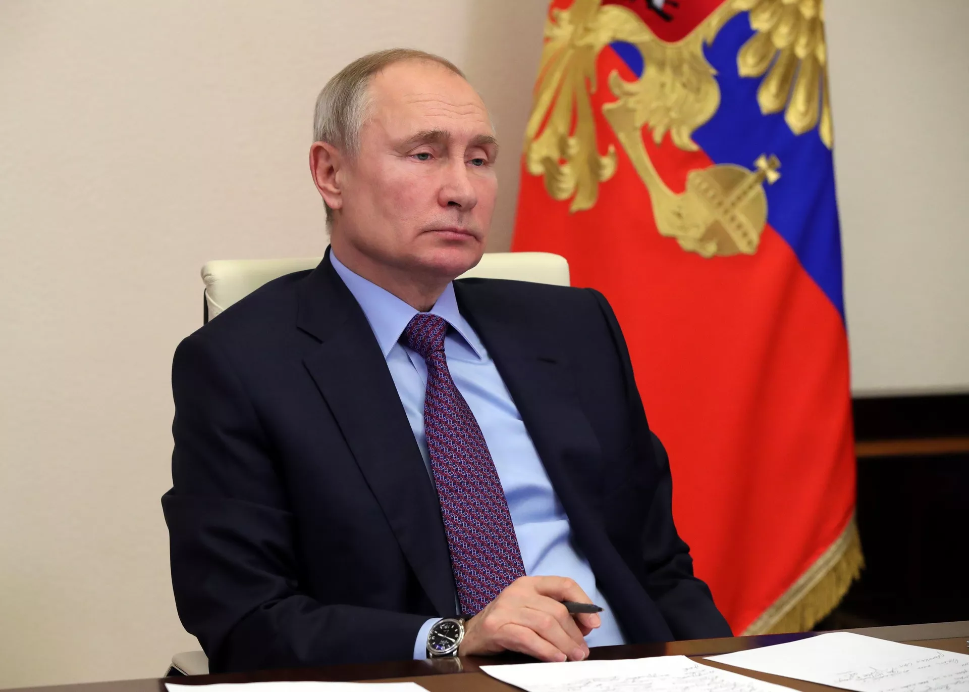 Президент РФ В. Путин провел совещание по вопросу реализации интеграционных проектов на пространстве ЕАЭС - ПРАЙМ, 1920, 26.01.2021