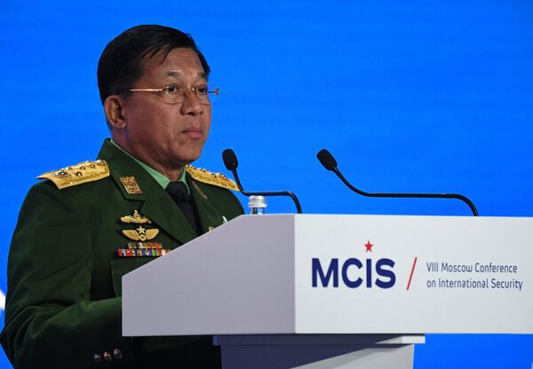 Главнокомандующий армией национальной обороны Мьянмы Мин Аун Хлаин