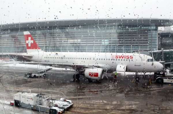Самолет авиакомпании Swiss