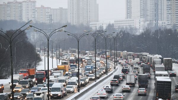  Пробки в Москве