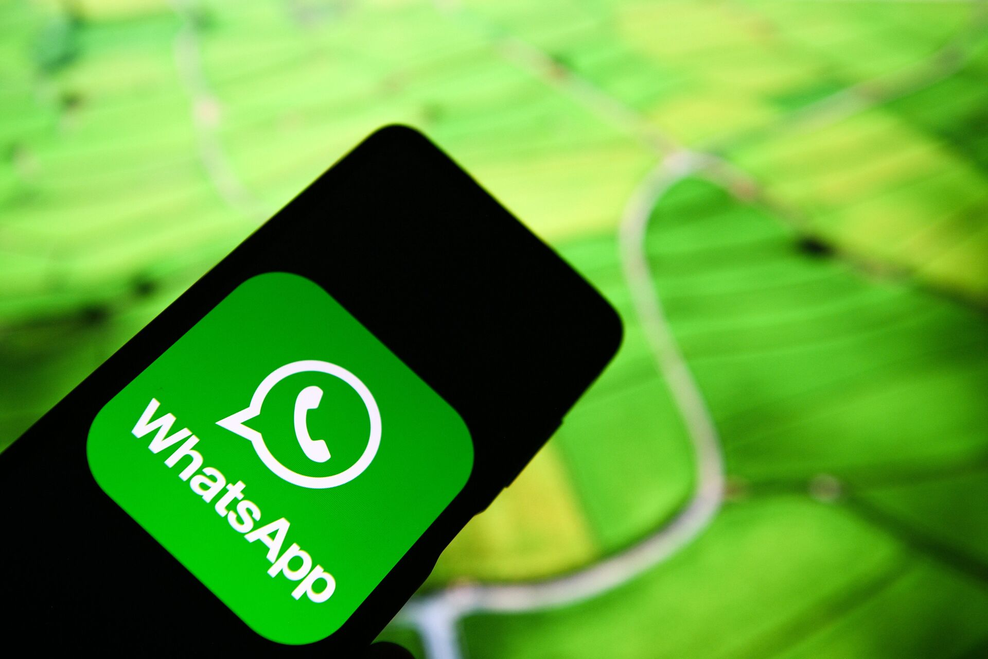 Приложение мессенджера WhatsApp на экране смартфона - ПРАЙМ, 1920, 26.08.2021