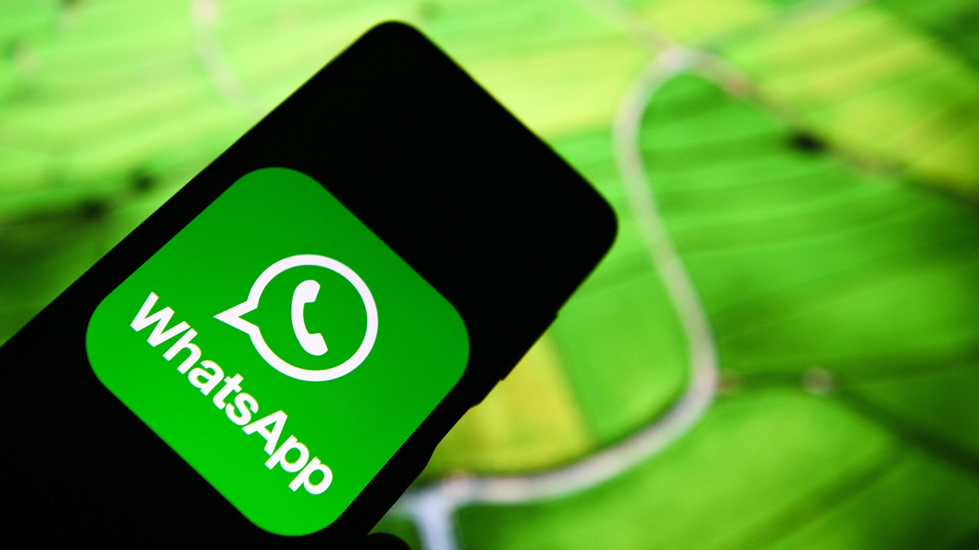 Приложение мессенджера WhatsApp на экране смартфона - ПРАЙМ, 1920, 08.06.2023