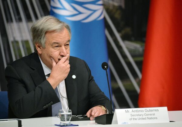 Генеральный секретарь Организации объединенных наций (ООН) Антониу Гутерреш