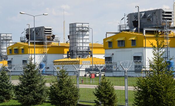 Объекты газопровода Ямал – Европа в Польше