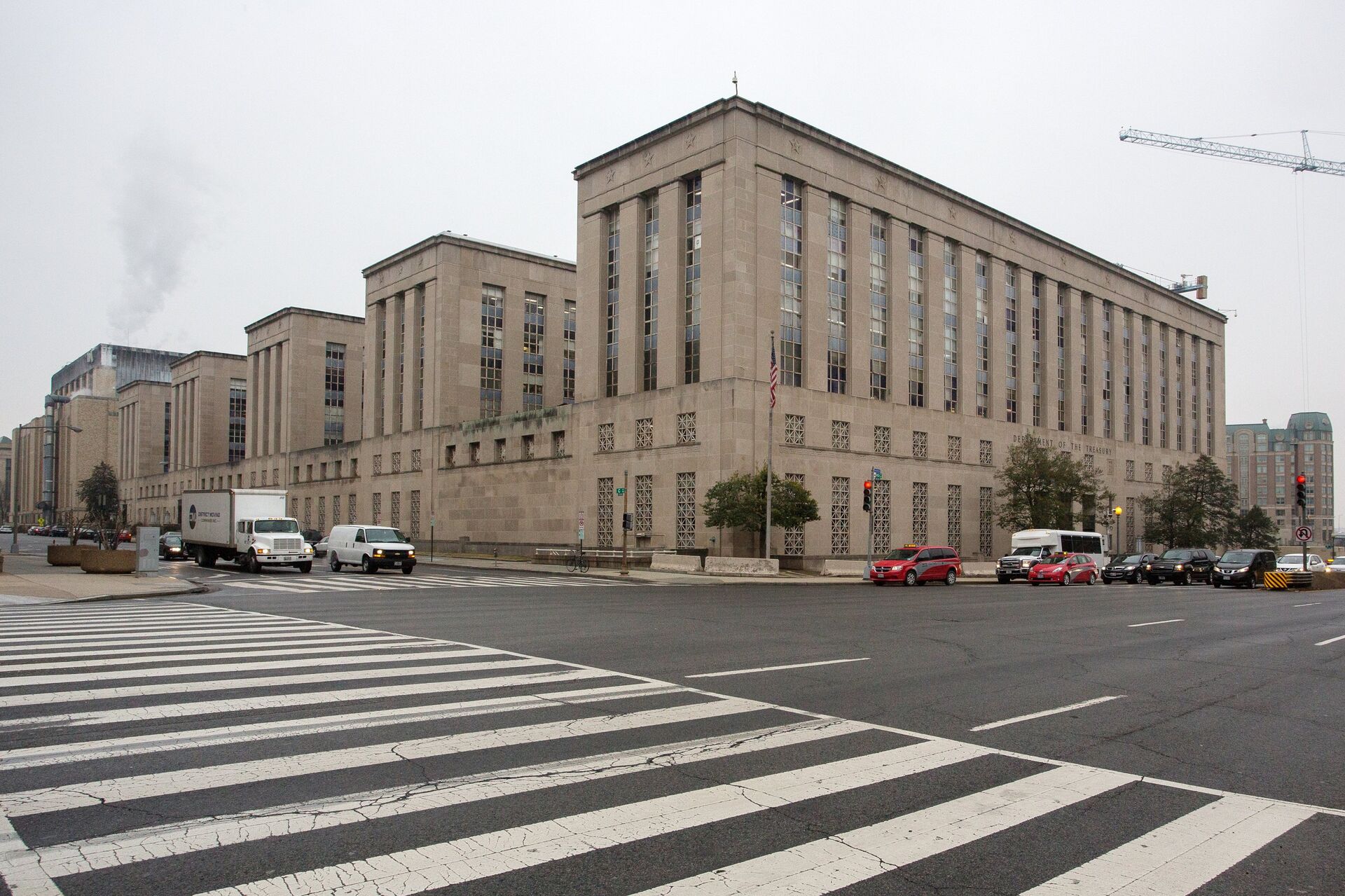 Здание типографии Министерства финансов США в Вашингтоне. - ПРАЙМ, 1920, 14.06.2021