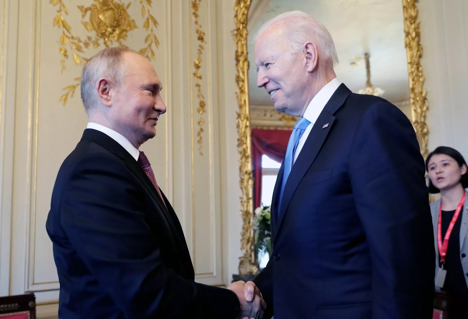Встреча президентов России и США В. Путина и Дж. Байдена в Женеве - ПРАЙМ, 1920, 13.10.2021