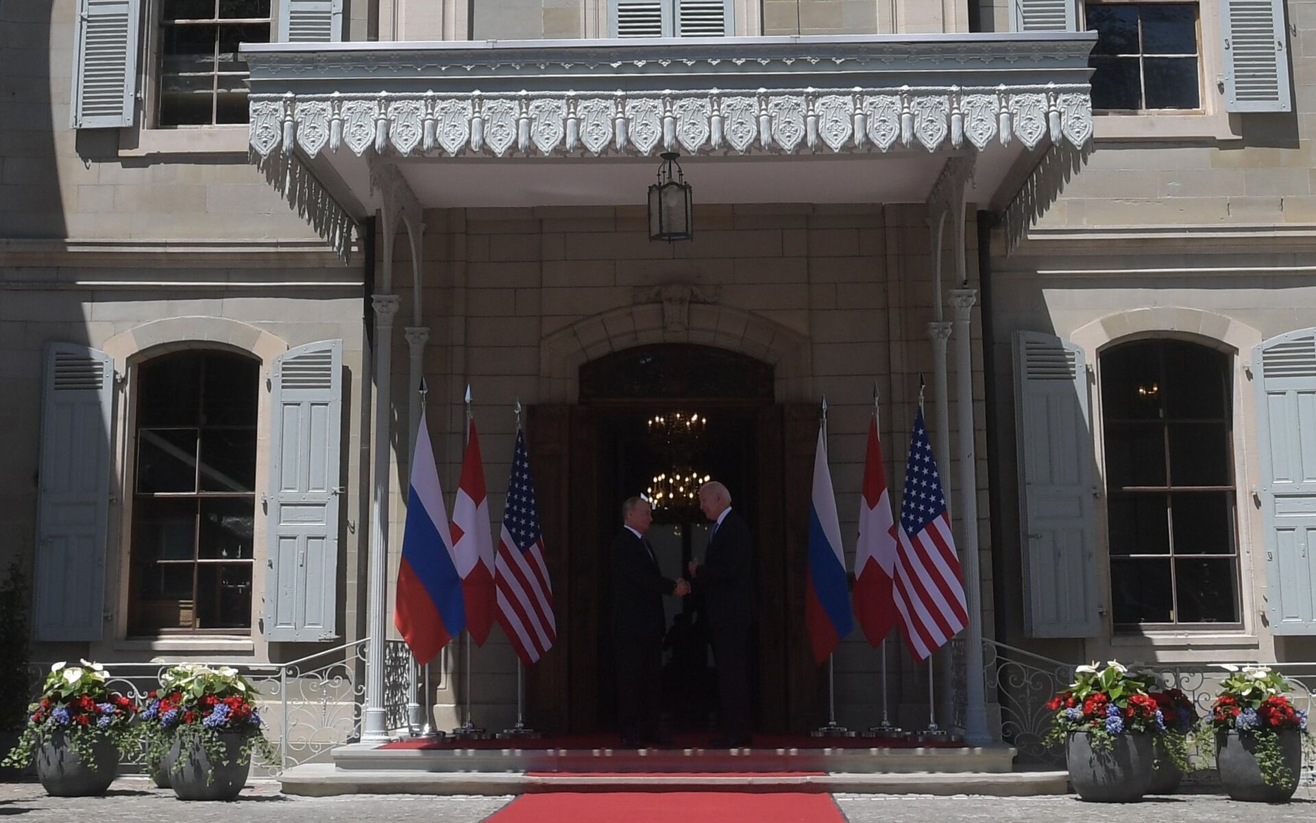 Встреча президентов России и США В. Путина и Дж. Байдена в Женеве - ПРАЙМ, 1920, 16.06.2021