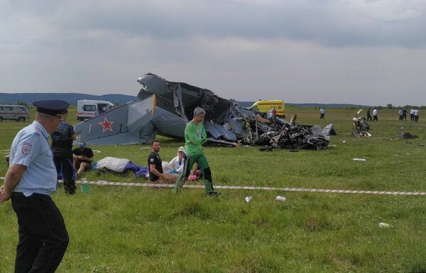 Крушение самолета L-410 в Кузбассе