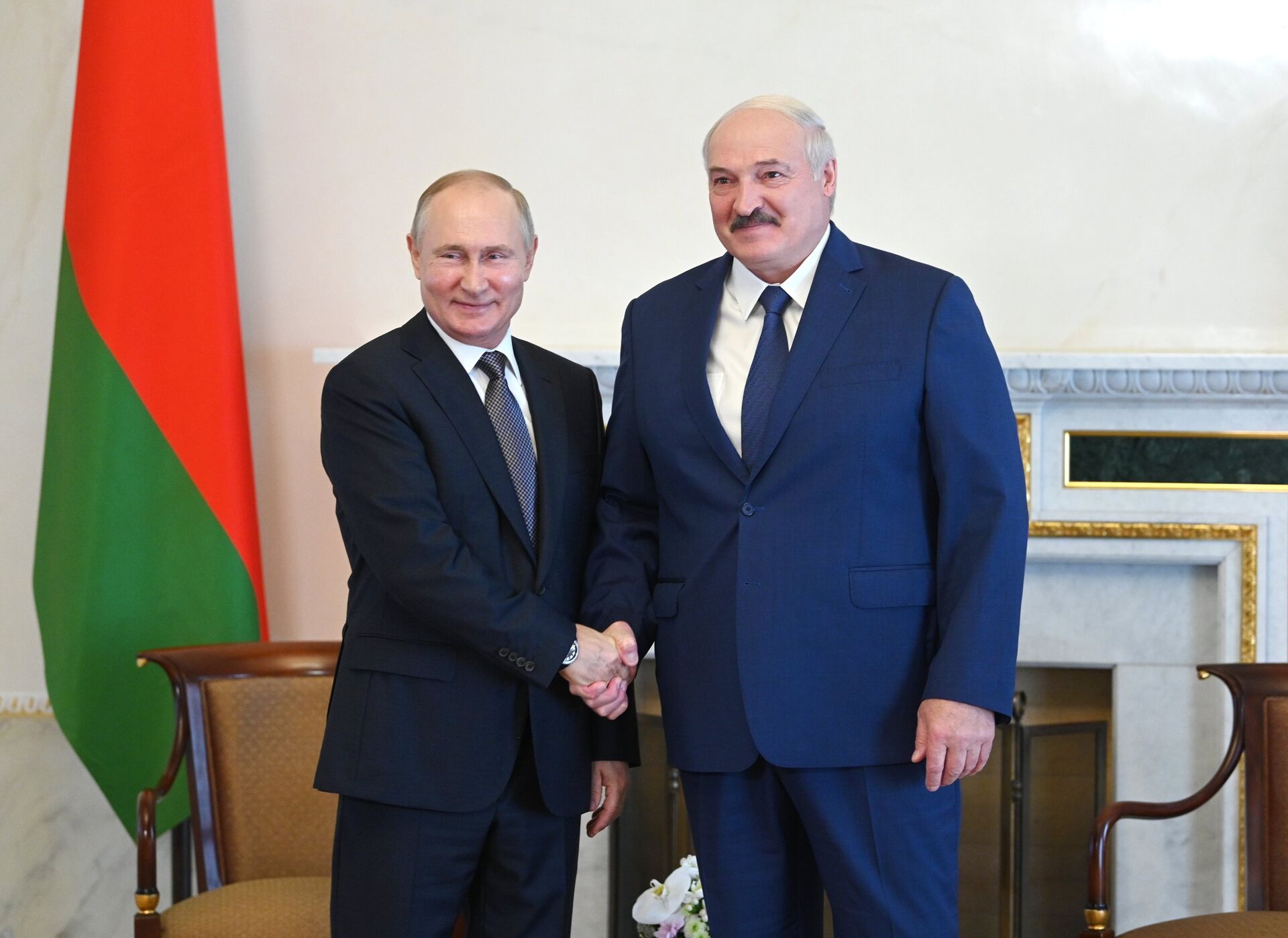 Встреча Путина и Лукашенко - ПРАЙМ, 1920, 23.09.2022