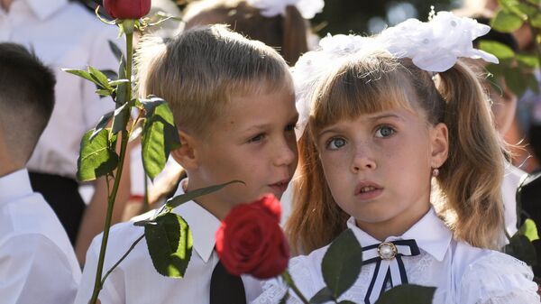 Начало учебного года в городах России