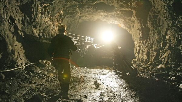 В шахте рудника