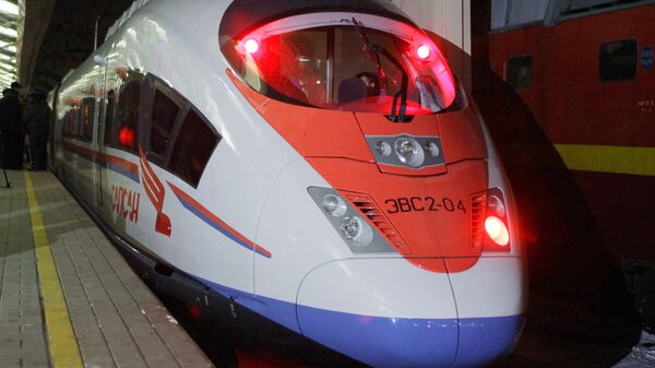Скоростной поезд серии Velaro RUS.