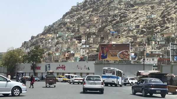 Одна из улиц в Кабуле.