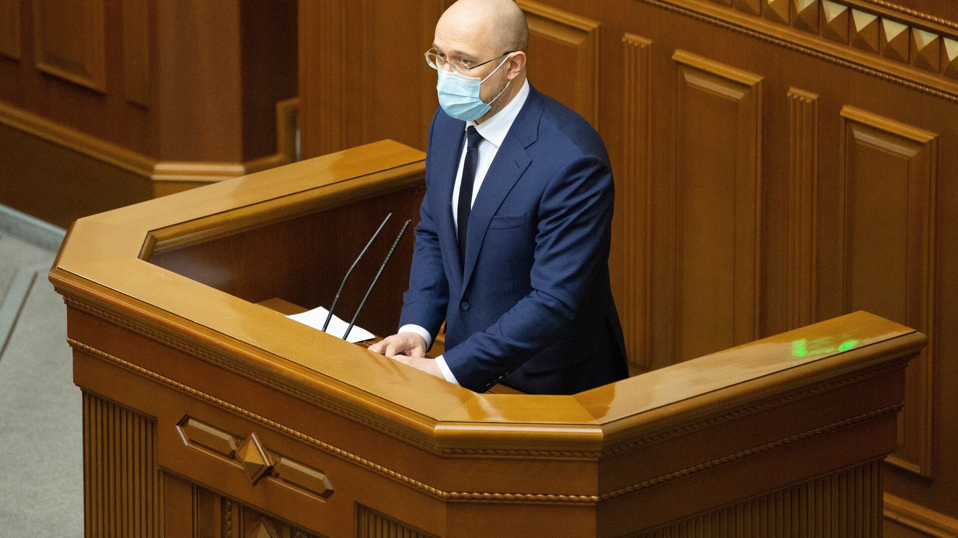 Премьер-министр Украины Денис Шмыгаль. Премьер-министр Украины Денис Шмыгаль. - ПРАЙМ, 1920, 21.12.2021