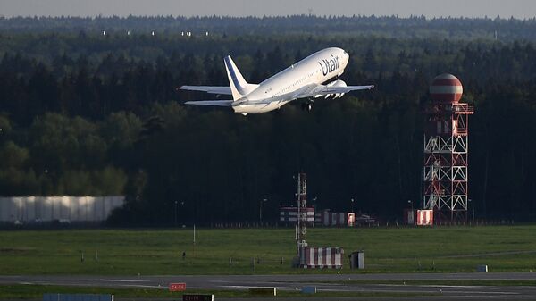 Самолет авиакомпании Utair.