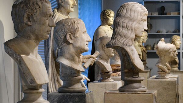 Новое открытое хранение античной скульптуры в Эрмитаже