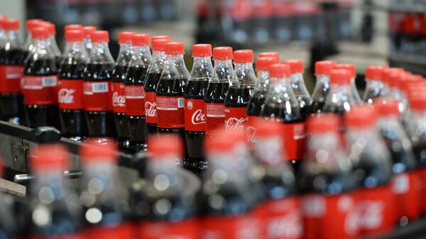 Продукция завода Coca-Cola в Красноярске