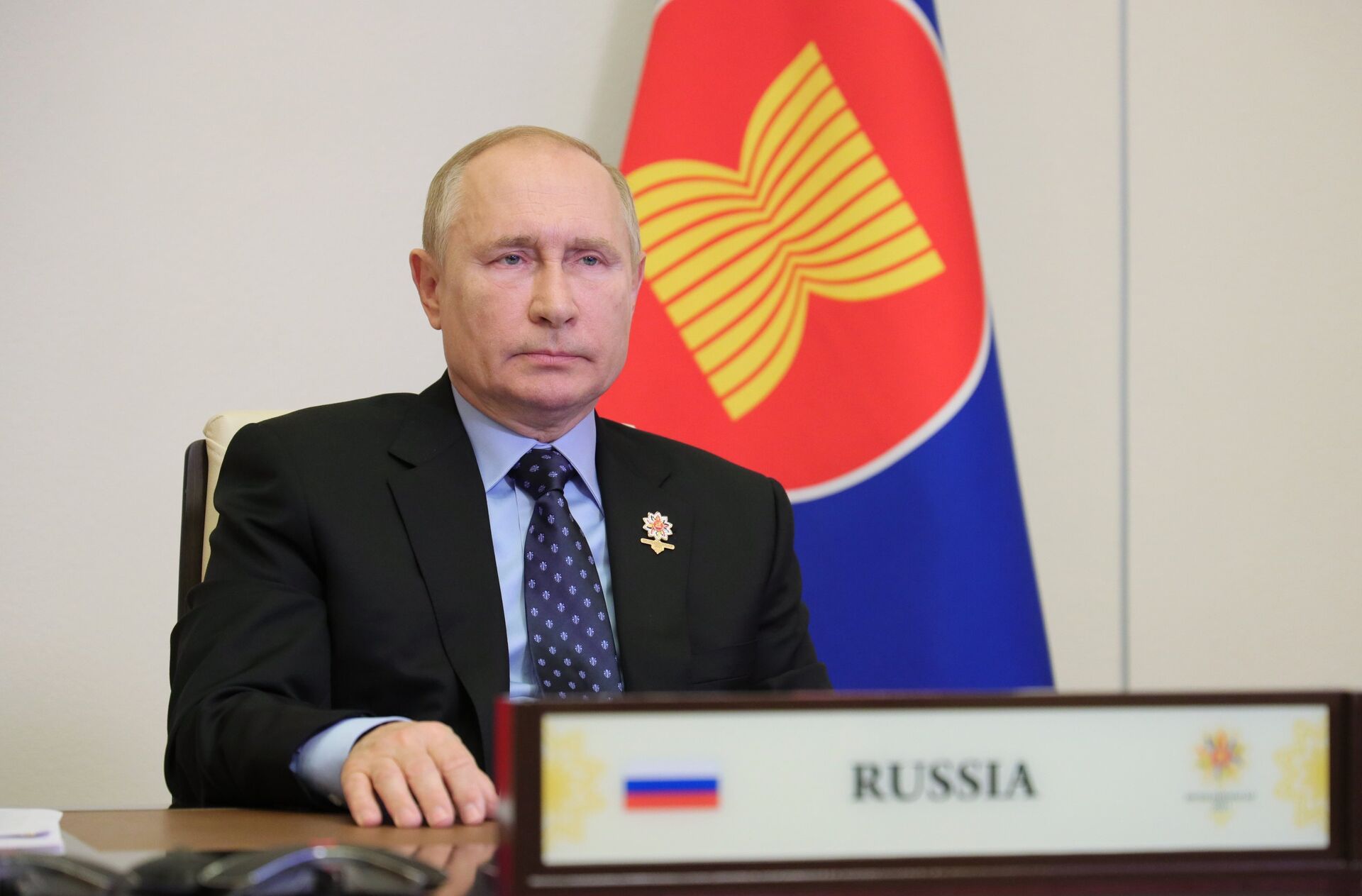 Президент РФ В. Путин принял участие в работе XVI Восточноазиатского саммита - ПРАЙМ, 1920, 27.10.2021