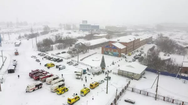 Авария на шахте Листвяжная в Кузбассе