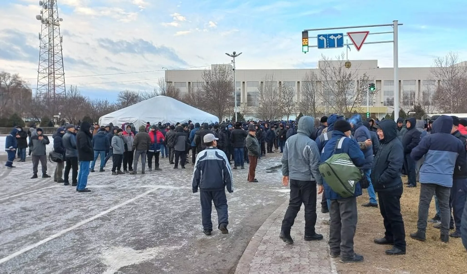 Газовые протесты в Казахстане - ПРАЙМ, 1920, 06.01.2022