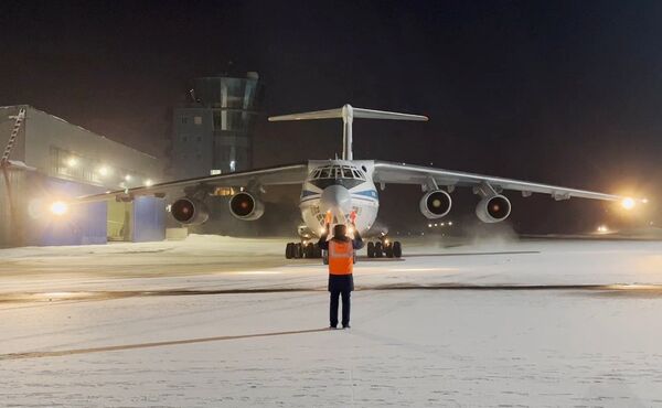 Самолет ВКС России в Казахстане