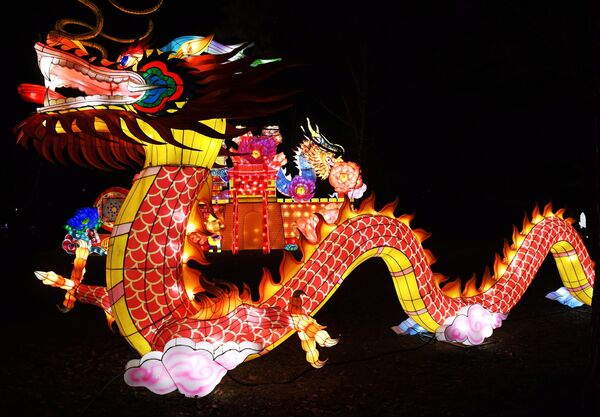 Фестиваль волшебных китайских фонарей в Москве