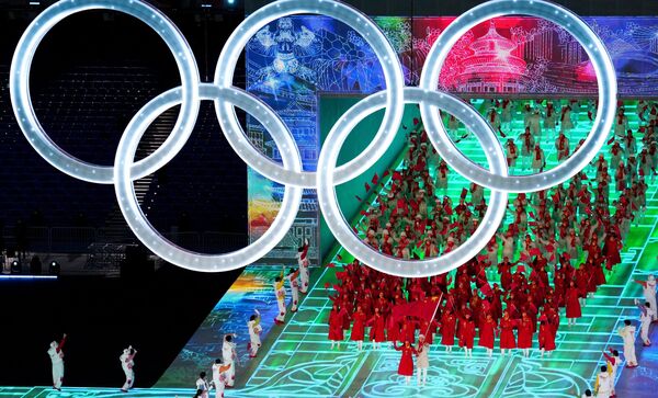 Церемония открытия XXIV Олимпийских игр в Пекине