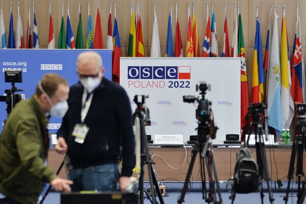 Заседание ОБСЕ в Вене